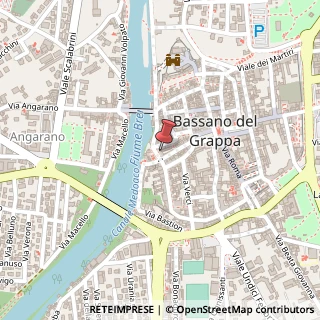 Mappa Via Schiavonetti, 8, 36061 Bassano del Grappa, Vicenza (Veneto)