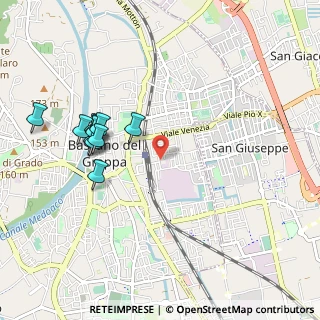 Mappa Via Generale Basso, 36061 Bassano del Grappa VI, Italia (0.98545)