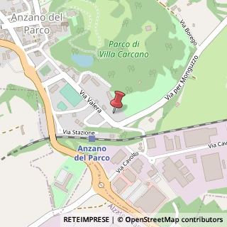 Mappa Via Per Cavolto, 17, 22040 Anzano del Parco, Como (Lombardia)