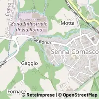 Kaart Senna Comasco