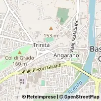 Karte Bassano del Grappa