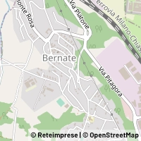 Karte Casnate con Bernate