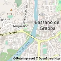 Map Bassano del Grappa