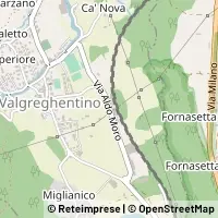 Karte Valgreghentino