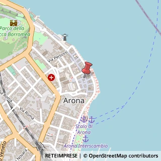 Mappa Via Cavour, 57, 28041 Arona, Novara (Piemonte)