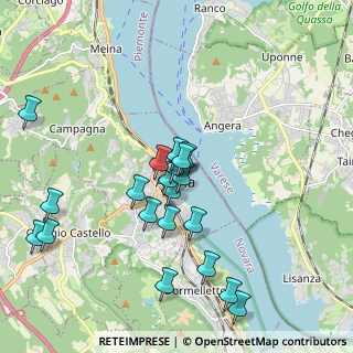 Mappa Piazza San Graziano, 28041 Arona NO, Italia (1.8515)