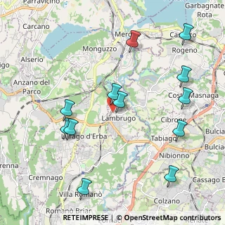 Mappa Via San Carlo, 22045 Lambrugo CO, Italia (2.29833)