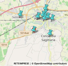 Mappa Via dei Bizantini, 30023 Concordia Sagittaria VE, Italia (1.82091)