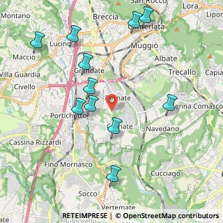 Mappa , 22070 Casnate con Bernate CO, Italia (2.20818)