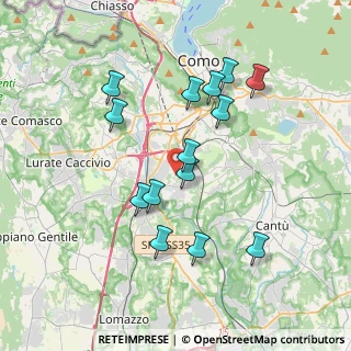 Mappa , 22070 Casnate con Bernate CO, Italia (3.50786)