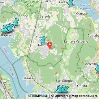 Mappa Via Milano, 21020 Taino VA, Italia (3.83813)