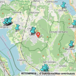 Mappa Via Milano, 21020 Taino VA, Italia (3.345)