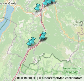 Mappa Via San Martino, 38061 Ala TN, Italia (11.0065)