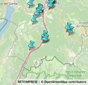 Mappa Via San Martino, 38061 Ala TN, Italia (9.3035)
