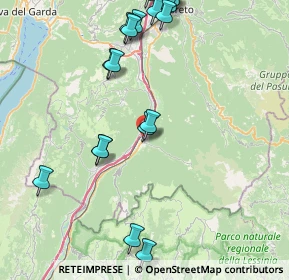 Mappa Via San Martino, 38061 Ala TN, Italia (10.153)