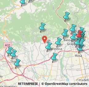 Mappa Via Colpi Pivotti, 36063 San Luca VI, Italia (10.399)