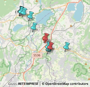 Mappa Via Roma, 23845 Costa Masnaga LC, Italia (3.59)