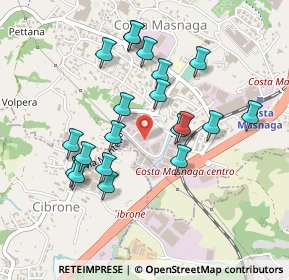 Mappa Via Roma, 23845 Costa Masnaga LC, Italia (0.4335)
