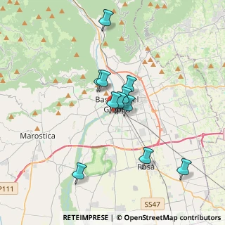 Mappa Via Aretusa, 36061 Bassano del Grappa VI, Italia (2.88273)