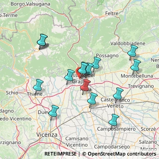 Mappa Via Aretusa, 36061 Bassano del Grappa VI, Italia (14.53)