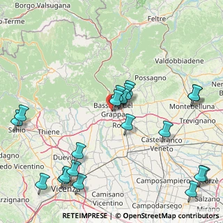 Mappa Via Aretusa, 36061 Bassano del Grappa VI, Italia (20.952)