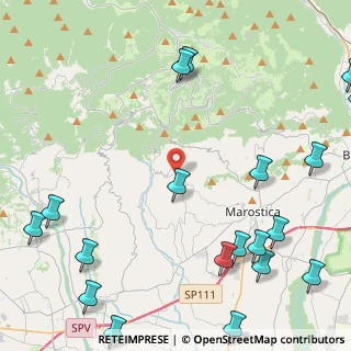 Mappa Via Colpi Pivotti, 36063 Marostica VI, Italia (6.6725)