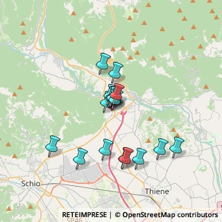 Mappa Via Torcello, 36013 Piovene Rocchette VI, Italia (2.80529)