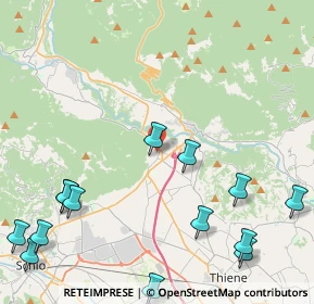 Mappa Via Torcello, 36013 Piovene Rocchette VI, Italia (5.89)