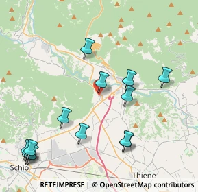 Mappa Via Torcello, 36013 Piovene Rocchette VI, Italia (4.91)