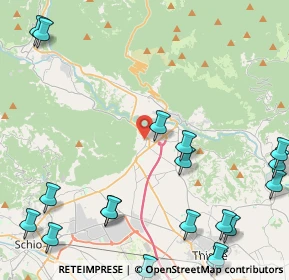 Mappa Via Torcello, 36013 Piovene Rocchette VI, Italia (6.392)