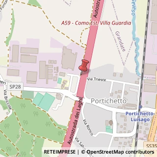 Mappa Via Francesco Petrarca, 1, 22070 Luisago, Como (Lombardia)