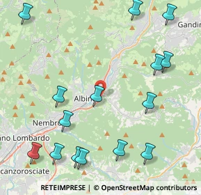 Mappa Tabacchi e Giochi-Albino, 24021 Albino BG, Italia (5.34267)