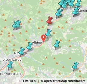 Mappa Tabacchi e Giochi-Albino, 24021 Albino BG, Italia (5.7605)