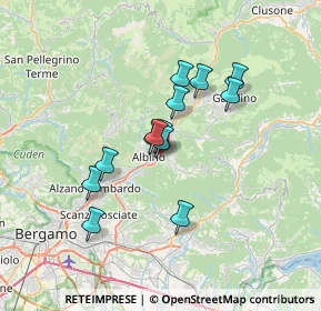 Mappa Tabacchi e Giochi-Albino, 24021 Albino BG, Italia (5.24769)