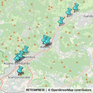 Mappa Via Dr. Silvio Albini, 24021 Albino BG, Italia (4.87)