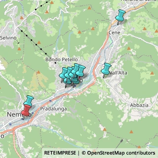 Mappa Via Dr. Silvio Albini, 24021 Albino BG, Italia (1.33769)