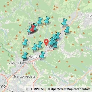 Mappa Via Piazzo, 24021 Albino BG, Italia (3.141)