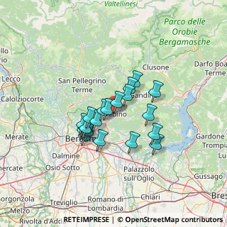 Mappa Via Piazzo, 24021 Albino BG, Italia (9.971)