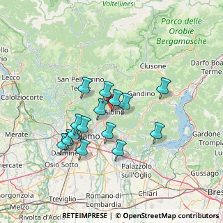 Mappa Via Don Luigi Sturzo, 24021 Albino BG, Italia (11.998)