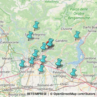 Mappa Via Piazzo, 24021 Albino BG, Italia (14.39071)