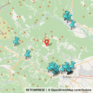 Mappa Contrà Rossi, 36030 Valli del Pasubio VI, Italia (5.7)