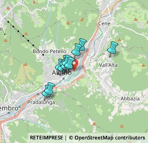 Mappa Via Partigiani, 24021 Albino BG, Italia (1.03364)