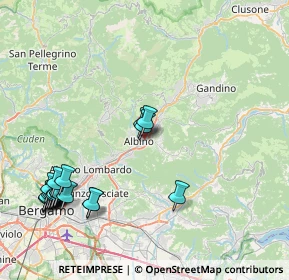 Mappa Via Partigiani, 24021 Albino BG, Italia (10.2145)