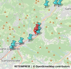 Mappa Via Partigiani, 24021 Albino BG, Italia (3.83273)