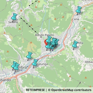 Mappa Via Monsignor C. Carrara, 24021 Albino BG, Italia (1.84357)