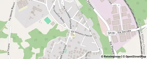 Mappa Casnate con Bernate