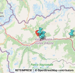 Mappa Frazione Excenex Capoluogo, 11100 Aosta AO, Italia (45.45583)