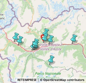 Mappa Frazione Excenex Capoluogo, 11100 Aosta AO, Italia (11.10364)