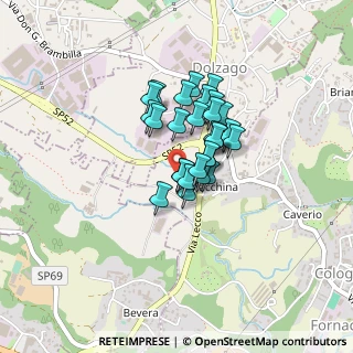 Mappa Via Prato Bevera, 23884 Castello di Brianza LC, Italia (0.26897)