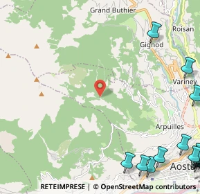 Mappa Strada Poderale Del Vernet, 11100 Aosta AO, Italia (4.02059)